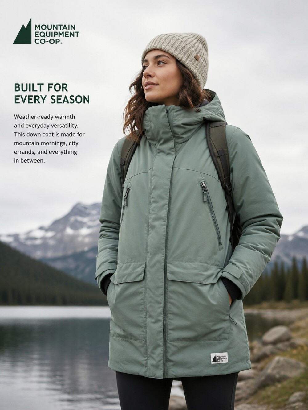 Mountain Equipment Co-op Frostbreaker Down Coat Size XS Womens MEC EUC